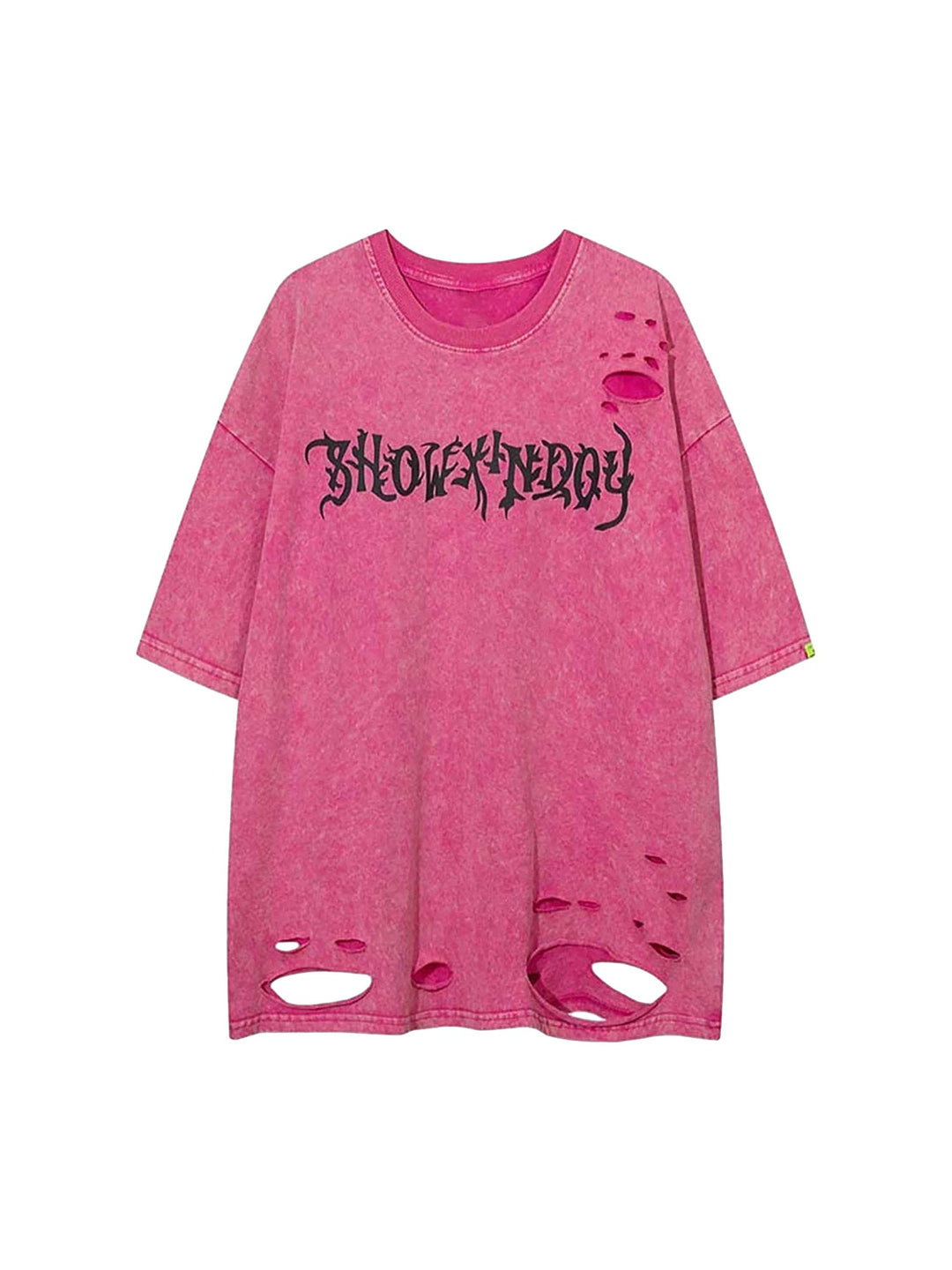 Ayuuki Skeleton Wings Print Raglan T-Shirt